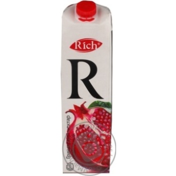Nectar Rich pomegranate lit 1000ml tetra pak - buy, prices for MegaMarket - photo 1