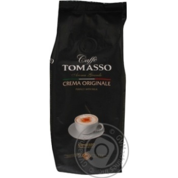 Coffee beans Caffe Tomasso Crema Originale Arabica 250g Italy - buy, prices for NOVUS - photo 5