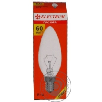 bulb electrum e14 60w - buy, prices for - photo 7