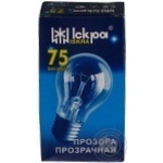 Лампа ЛЗП Іскра А55 230В 75Вт Е27 пр