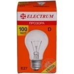 Лампа Electrum D55 100W E27 прозора A-ID-0872 x12