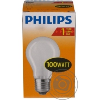 Лампа Philips матовая А55 100В Е27 - купить, цены на NOVUS - фото 6