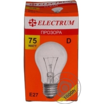 Лампа Electrum D55 75W Е27 A-ID-0871