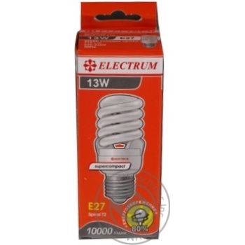 Bulb Electrum e27 13w - buy, prices for NOVUS - photo 1