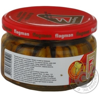 Flagman seafood in oil Chilean mussels 200g - buy, prices for MegaMarket - photo 2