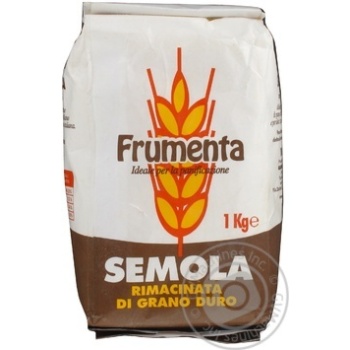 Semola Frumenta 1000g Italy - buy, prices for NOVUS - photo 1