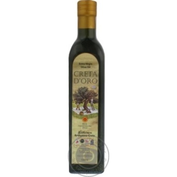 oil creta d'oro 500ml glass bottle Greece - buy, prices for - photo 1