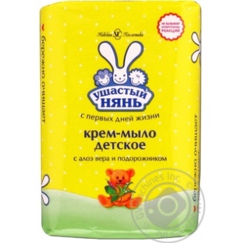 Ushastiy Nyan Crem-Soap With Aloe - buy, prices for MegaMarket - photo 1