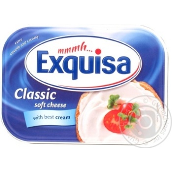 Сыр Exquisa сливочный класcический мягкий 70% 200г купить, цены на МегаМаркет - фото 2
