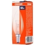 Лампа Osram В розжарювання 60W CL 60 E14 x6