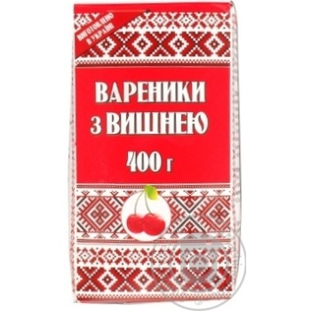 Вареники Похитайло з вишнею 400г купити, ціни на МегаМаркет - фото 1
