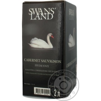 Вино Swans Land Каберне-Совіньйон напівсолодке 2л х5 купить, цены на МегаМаркет - фото 3