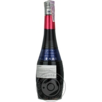 Лікер Bols Creme de Cassis 0,7л х6 купить, цены на МегаМаркет - фото 2