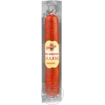 Globino semi-smoked salami sausage 460g - buy, prices for MegaMarket - photo 1