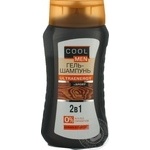 Гель - шампунь Cool Men Ultraenergy 250мл х10