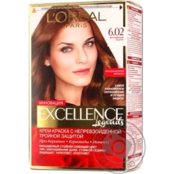 Фарба для волосся L`Oreal 6.02 купить, цены на МегаМаркет - фото 1