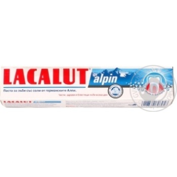 Зубна паста Lacalut Alpin 50мл х50*05.19. купити, ціни на МегаМаркет - фото 3