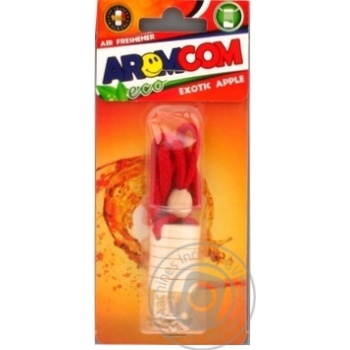 Aromcom Exotic Apple Car Air Freshener - buy, prices for MegaMarket - photo 3