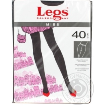 Колготы Legs Miss женские grigio 40ден 1/2р - купить, цены на ULTRAMARKET - фото 1