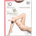 Колготи Інтуїція T-BAND 10 Invisibile 3 AMBRA