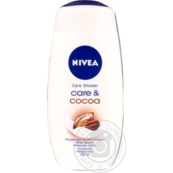 Гель-уход для душа Nivea Крем Какао 250мл купить, цены на МегаМаркет - фото 1