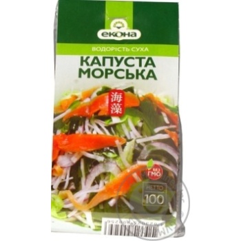 Морська капуста Екона суха 100г купити, ціни на МегаМаркет - фото 1
