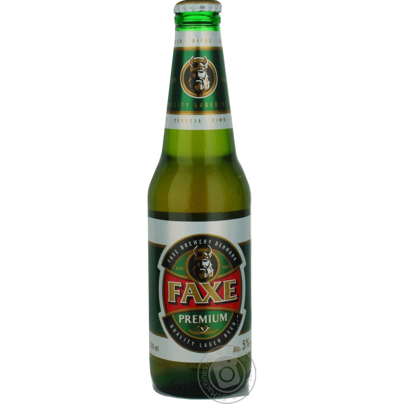 

Пиво Faxe Premium 5% 0.33л