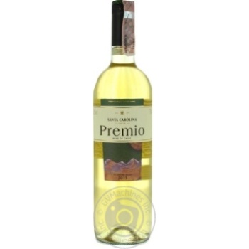 Вино Santa Carolina Premio біле сухе 12.5% 0,75л