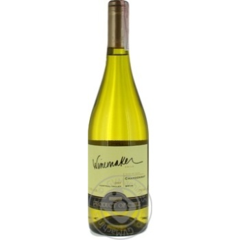 Wine chardonnay Winemaker white dry 13% 750ml glass bottle Chili - buy, prices for MegaMarket - photo 3