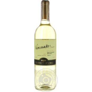Вино Winemaker Совиньон Блан белое полусладкое 12,5% 0,75л купить, цены на МегаМаркет - фото 3