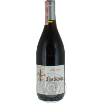 Wine red dry 12% 750ml glass bottle - buy, prices for MegaMarket - photo 1