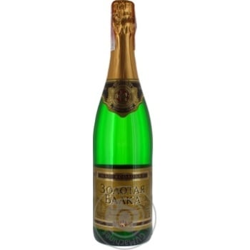 Sparkling wine Zolotaia balka 12.5% 750ml glass bottle Ukraine - buy, prices for NOVUS - photo 1