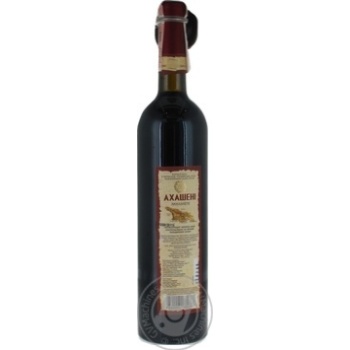Wine saperavi Kartuli vazi Ahasheni red semisweet 11% 750ml glass bottle Georgia - buy, prices for MegaMarket - photo 2