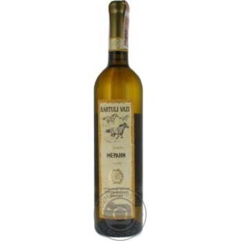 Wine tvishi Kartuli vazi Private import white semidry 11% 750ml glass bottle Georgia - buy, prices for MegaMarket - photo 3