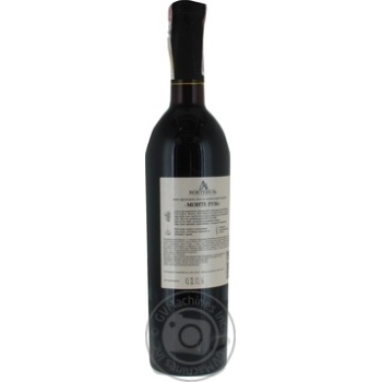 Wine merlot Koktebel Monte red semisweet 16% 750ml glass bottle Ukraine - buy, prices for MegaMarket - photo 2