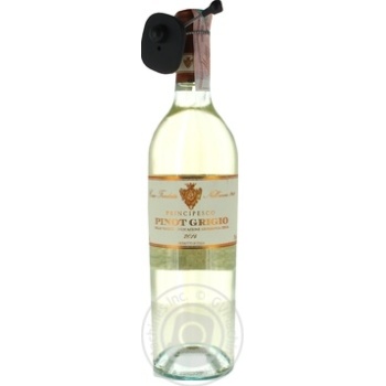 Wine pinot grigio white dry 12% 2011year 750ml glass bottle Italy - buy, prices for MegaMarket - photo 1