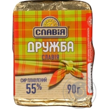Slaviya Druzhba Сream Cheese - buy, prices for MegaMarket - photo 1