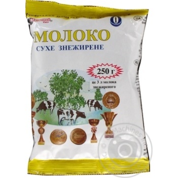 Fat-free powdered milk Molochniy svit 250g - buy, prices for MegaMarket - photo 1