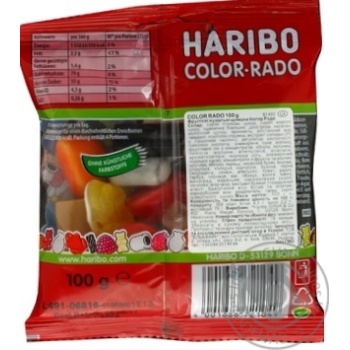 Haribo Color-Rado Chewing Candies - buy, prices for MegaMarket - photo 2