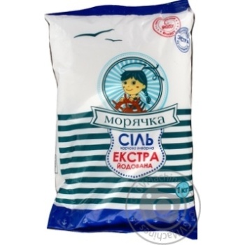 Сіль харчова Морячка йодована виварна 1кг купити, ціни на МегаМаркет - фото 3