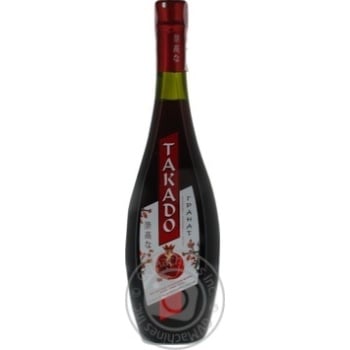 Wine Takado red 11% 700ml glass bottle Ukraine - buy, prices for MegaMarket - photo 2
