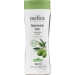 Gel Melica organic in olive oil for shower 250ml