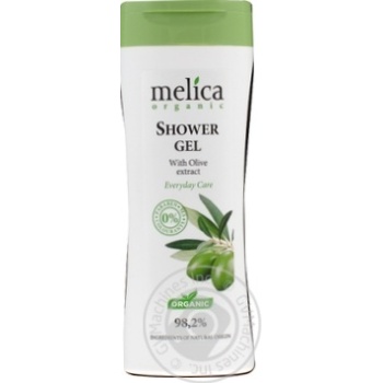 Гель для душа Melica organic с экстрактом оливы 250мл купить, цены на МегаМаркет - фото 1