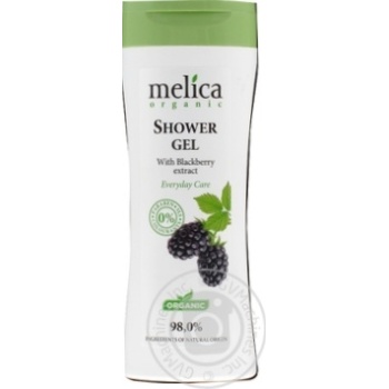 Гель для душу Melica organic з екстрактом ожини 250мл купити, ціни на МегаМаркет - фото 1