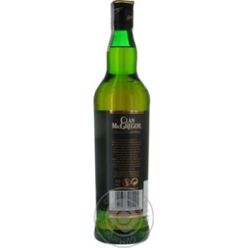 Clan MacGregor blended scotch whiskey 40% 0,7l - buy, prices for MegaMarket - photo 3