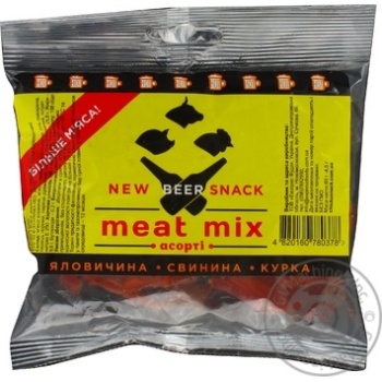 Snack Mix raw smoked 60g - buy, prices for MegaMarket - photo 1