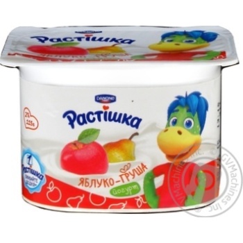 Йогурт Danone Растішка Яблуко-Груша 2% 115г купити, ціни на МегаМаркет - фото 2