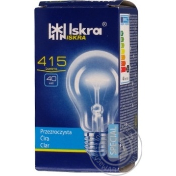 Bulb Iskra e27 40w 230v - buy, prices for MegaMarket - photo 2