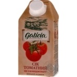 Сік Galicia томатний з сіллю 0,5л