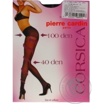 Колготи жіночі Pierre Cardin  Corsica 40 Nero 2 купить, цены на МегаМаркет - фото 1